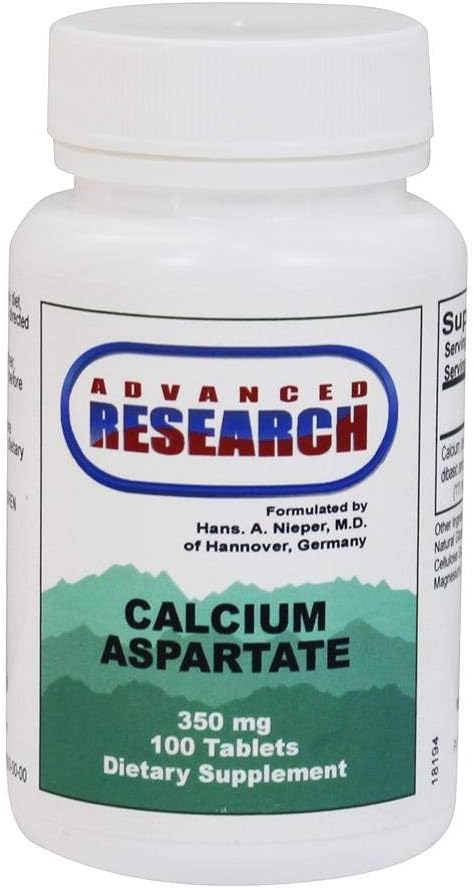 NCI Dr. Hans Nieper Calcium aspartaat tabletten, 350 Mg, 100 Tellen