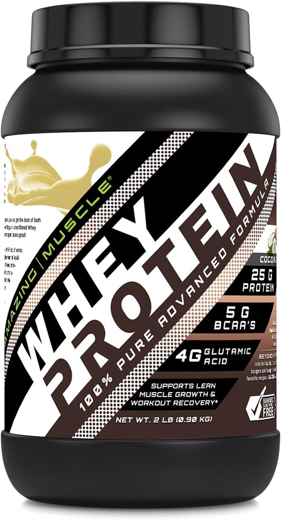 Verbazingwekkend Muscle Whey Protein Isolate & Concentrate Supplement 