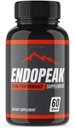 rize labs - Endopeak Peak Performance Capsules voor mannen, maximale sterkte, Ultra Pure Non-GMO Vegan Supplement, Advanced Formula (60 capsules)