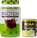 Nutrologie Gras Fed Wei Proteïne Poeder, Ondersteunt Lean Muscle Recovery & Performance, Romige Chocolade Smaak (28 Servings) BCAA Natuurlijke, Limonade Smaak (30 Servers)