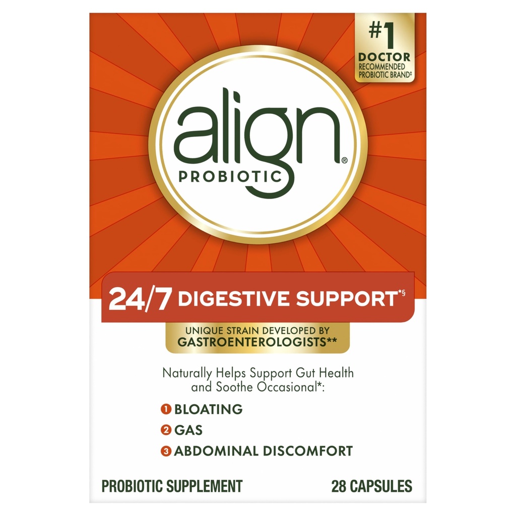 Uitlijnen Probiotic, Probiotics for Women and Men, Daily Probiotic Supplement for Digestief Health*, #1 Aanbevolen Probiotic by Doctors and Gastroenterologists