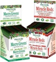 MacroLife Naturals Macro Greens & Miracle Reds Immunity Bundle - Superfood Antioxidant - Kruiden, Fruit & Bessen Probiotic Immunity Non-GMO, Vegan, Gluten-Free, Dairy-Free - 24 Packet Servings