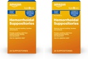 Basiszorg Aambeien, Verlichting van Branden, Jeuken en Ongemak van Aambeien, 24 Tellen (Pack of 2)