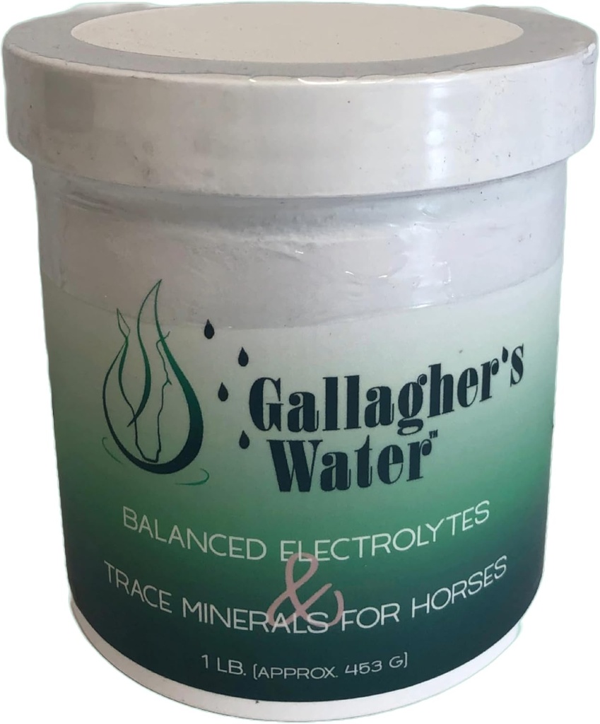 Gallaghers waterbalanselektrolyten en sporenmineralen voor paarden, 1LB