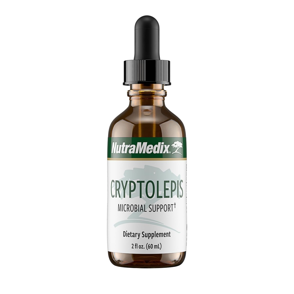 NutraMedix Cryptolepis Liquid Supplements - Promote Daily Microbial & Immunity Support - Liquid Vitamins for Women & Men - Broad-Spectrum & Optimized for Absorptie (2 Fl Oz)