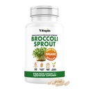 Vitapia Organic Broccoli Sprout & Broccoli Extract for Sulforaphane, Antioxidant, Brain, Skin, Heart Health Support - 120 Veggie Capsules - Non-GMO, Glutenvrije, Vegan-Friendly Supplement
