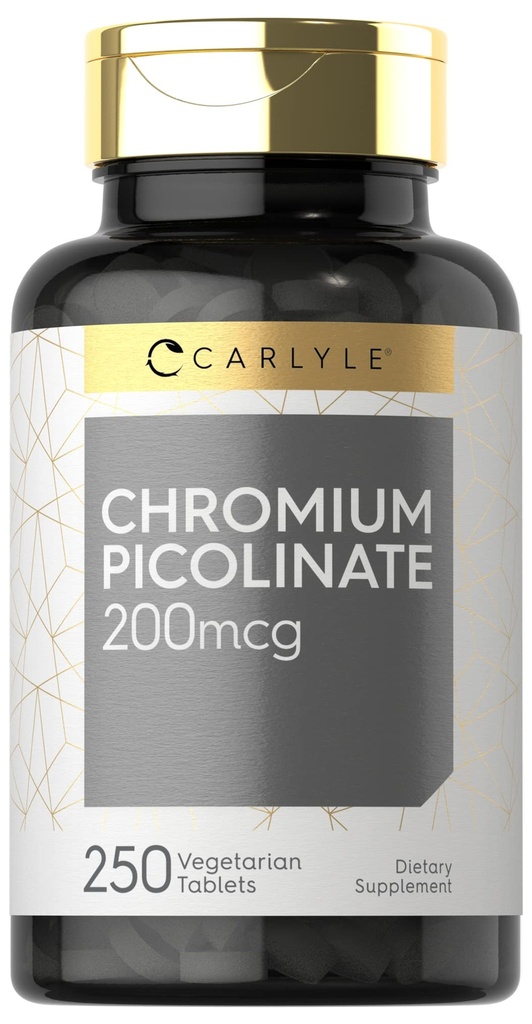 Carlyle Chroom Picolinate 200mcg 