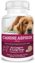 Vetatity Canine Aspirine voor Honden Snel pijn relief Groot tot X-Grote honden Leversmaak 120 Kauwtabletten