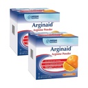 Arginaid Arginine Powder Drink Mix, Oranje - Voedingsbehoeften voor wondverzorging - 0,32 OZ Packets (14 CT/pack) (verpakking van 2)