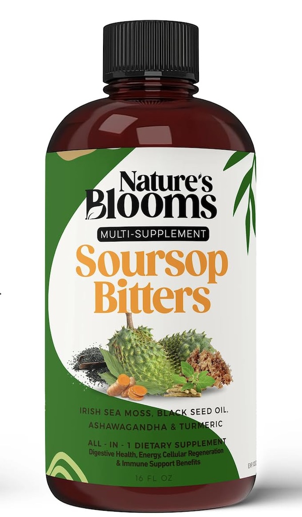 Soursop Bitters Liquid Supplement, 16 oz 