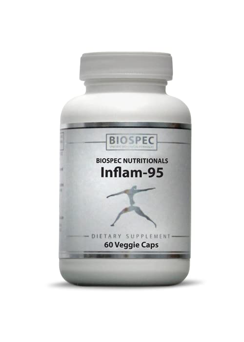 Inflam-95 - Ginger Root Extract 2,000 mg, Curcumin Root Extract, Boswellia Serrata Extract, Nettle Leaf Extract, Bioperine - Support Healthy Inflammatory Response*