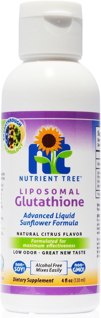 Liposomale Glutathione Nieuw Formulatie Niet-Soy Non-GMO Made in USA