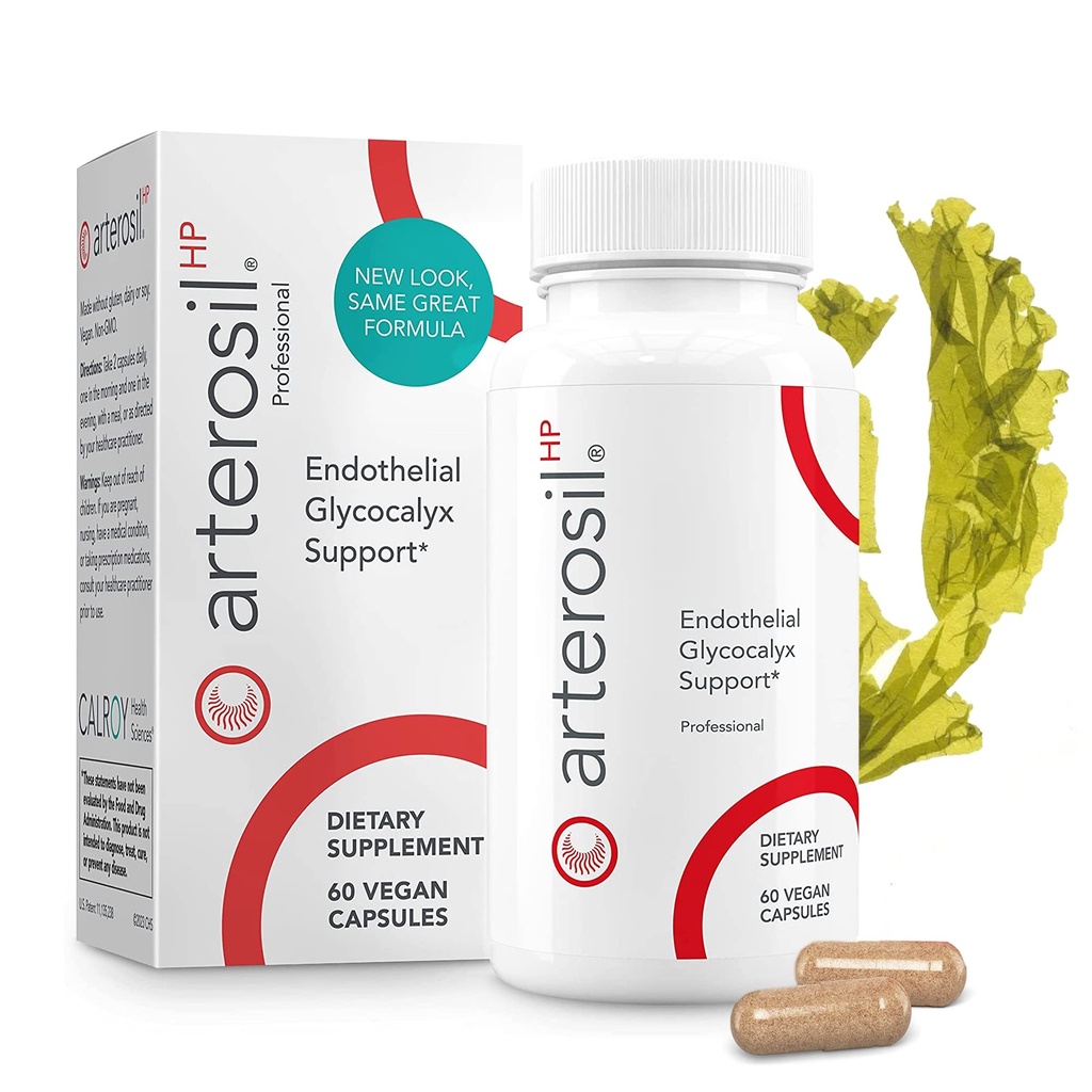 Arterosil HP Professional - Endothelial Glycocalyx Support - Heart Health Support - Artery Health Support - Circulatie Ondersteuning - MonitumRS® Rhamnan Sulfate - Monostroma Nitidum
