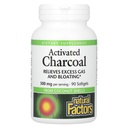 Natuurlijke factoren geactiveerde Charcoal 90 Softgel