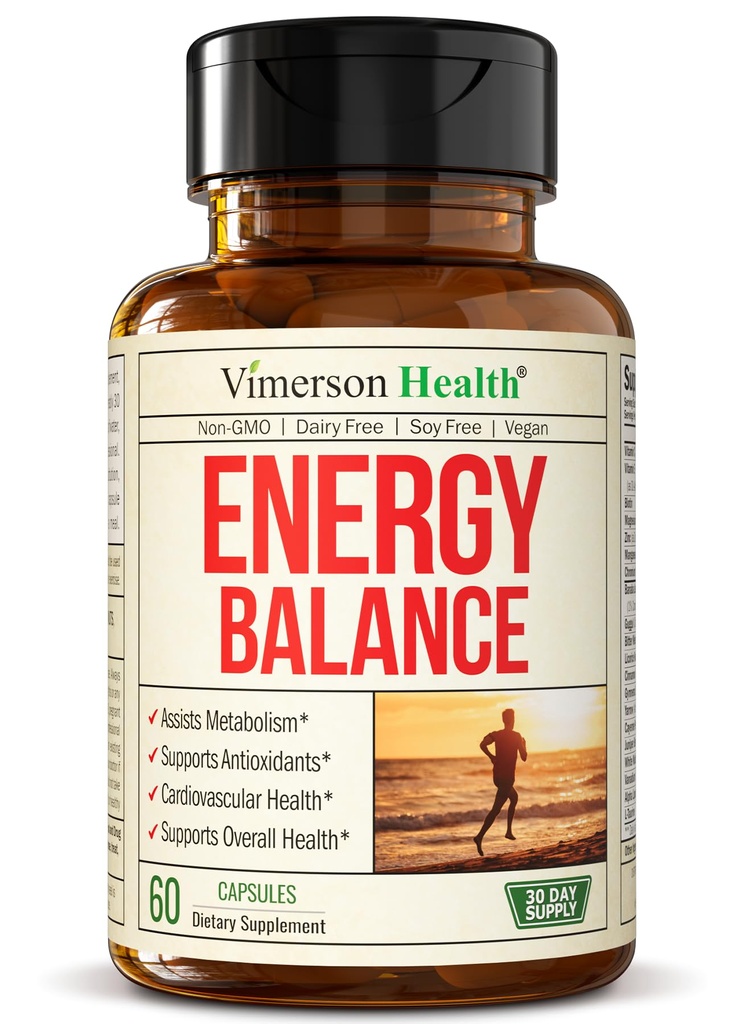 Vanadium met chroom - Chroom Vanadium Supplement voor Cafeïnevrije energie en voedingsondersteuning. Met Alpha Lipoic Acid, Kaneel, Banaba Leaf & Bitter Meloen Fruit. 60 capsules