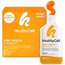 Healthycell Joint Health & Mobility Daily Liquid Supplement - Joint Support Supplement, Ignition Response, Cartilage & Flexibiliteit met Curcumine, Glucosamine & Chondroitin - 30 Gel Packs