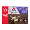 Atkins Endulge Chocolate Coconut Bar, Dessert Favorite, Hoog in vezels, 1g Suiker, 10 Tellen