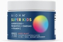 BIOHM Super Kids Superfood Powder Plus Probiotica, (5,3 Oz, 30 Servings) Heerlijke Berry Blast, Antioxidanten, Omega 3 & Vitamine C, Non-GMO, Zuivelvrij, Geen kunstmatige ingrediënten, Vegetarisch, Leeftijd 4+