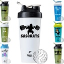 Forza Sport Blender Bottle x Classic 28 oz. Shaker - Sasquats - Black