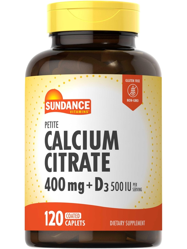 Sundance Calcium citraat met vitamine D3 