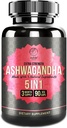 Ashwagandha supplement met Kurkuma, Rhodiola Rosea, Gemberwortel en Black Pepper Extract - 90 Veg capsules