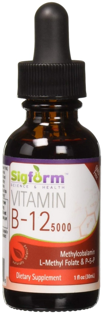 Vitamine B12 5000 Sublinguaal, 0,02 Pond