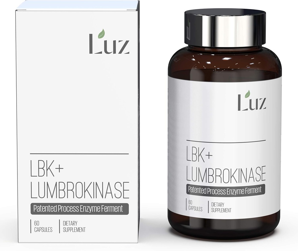 Luz LBK+ Lumbrokinase - Gepatenteerd proces - 60 capsules