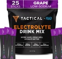 Fluid Tactical - Electrolyte Powder Packets, Accelerate Re-Hydration, Low Sugar, Electrolyte Drink Mix, Voorkom dehydratie, Elimineer Kraamps
