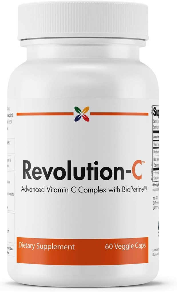 Stop nu met ouder worden - Revolution-CTM Advanced Vitamin C Formula (VTCWPT) - Advanced Vitamin C Complex with BioPerine - 60 Veggie Caps