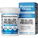 Physician's CHOICE 100 Billion Advanced Probiotic - 16 Strains + Organic Prebiotics - Digestive & Gut Health - Supports Occasional Constipation, Diarrhea, Gas & Bloating - Probiotics for Women & Men
