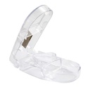Apex Pill Splitter - Double Beveled Cutting Blade - Pill Cutter for Small & Large Pills & Tablets - Accurate Medication Dosage