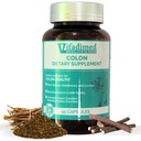 Colon voor diarree, IBS-D, Colitis, kalmeert Irritatie, Enhances Colon's Functie. Gut Lining, Gut Microbiome, Gut Motility. IBS Relief.-45 Capsules