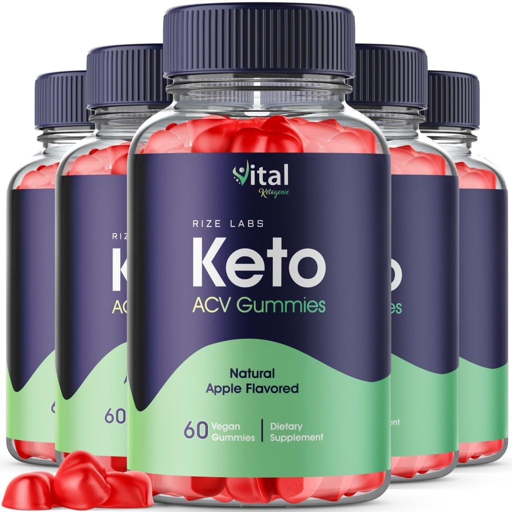 rize labs - Vital Ketogene Keto Gummies for Advanced Weight Loss - Slimming Belly Fat Diet Gummy (300 Gummies)