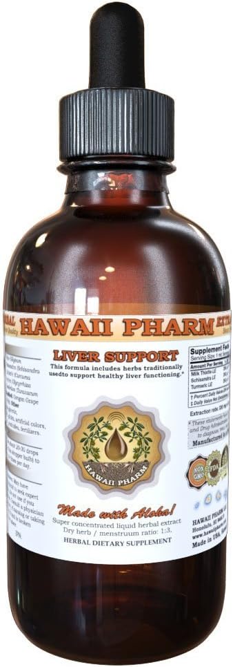 HawaiiPharm Leververzorging Liquid Extract 4 oz