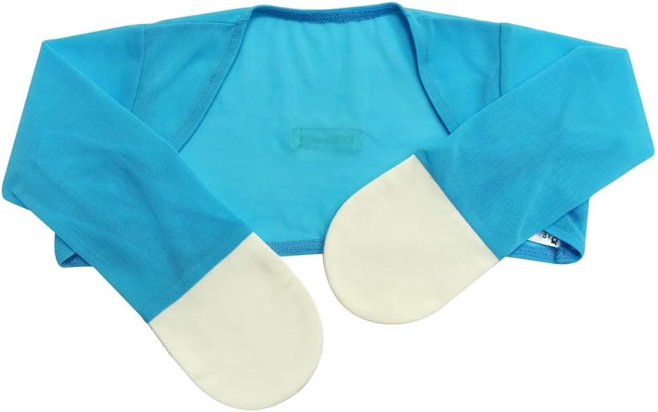 Zinc-Infused Summer Mesh Mitten Sleeves for Kids with Eczema - Wet Wrap Therapy