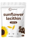 Micro Ingrediënten Zonnebloemlecitijn 1.600mg Per Serving, 300 Softgels 