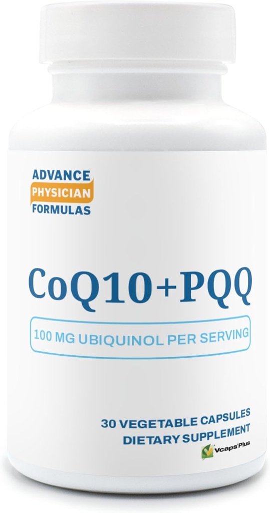 CoQ10/PQQ, 30 plantaardige capsules, geavanceerde artsenformules