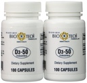 Bio-Tech - D3-50 50.000 IE, 100 IE (verpakking van 2)