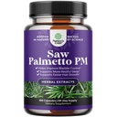 Nighttime Defense Saw Palmetto voor mannen - Saw Palmetto Extract Prostaat Supplement voor mannen helpen verminderen nacht urinefrequentie Urgente en overactieve blaas met Lycopeen Pompoenzaad en Melatonine