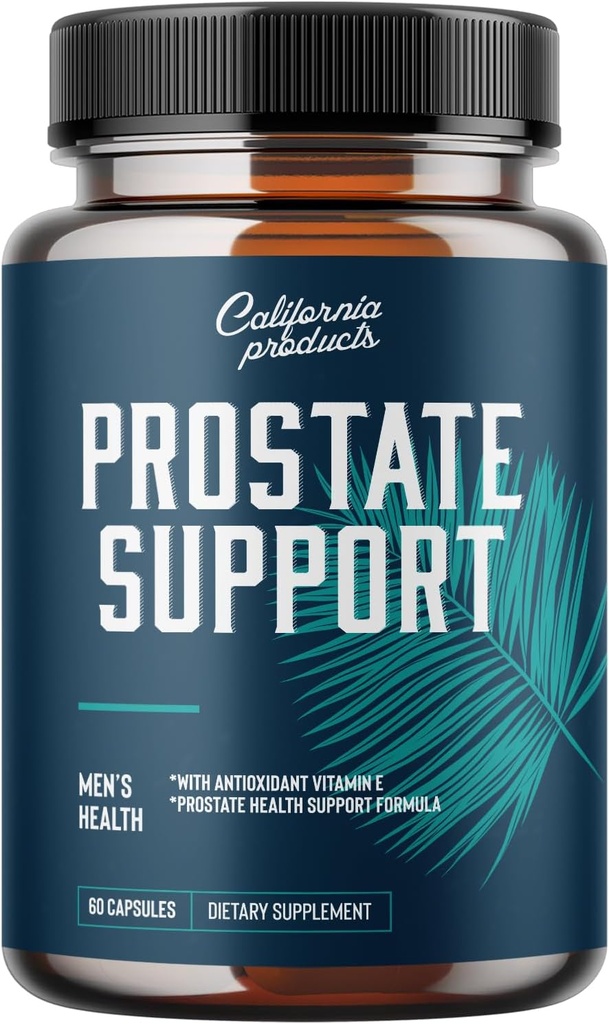 Prostaat Ondersteuning Prostaat Supplement voor mannen Een natuurlijke formule Zag Palmetto met vitamine E, Aminozuren, Pygeum en 100% zuivere en verminderen symptomen van frequente urineren en haarverlies