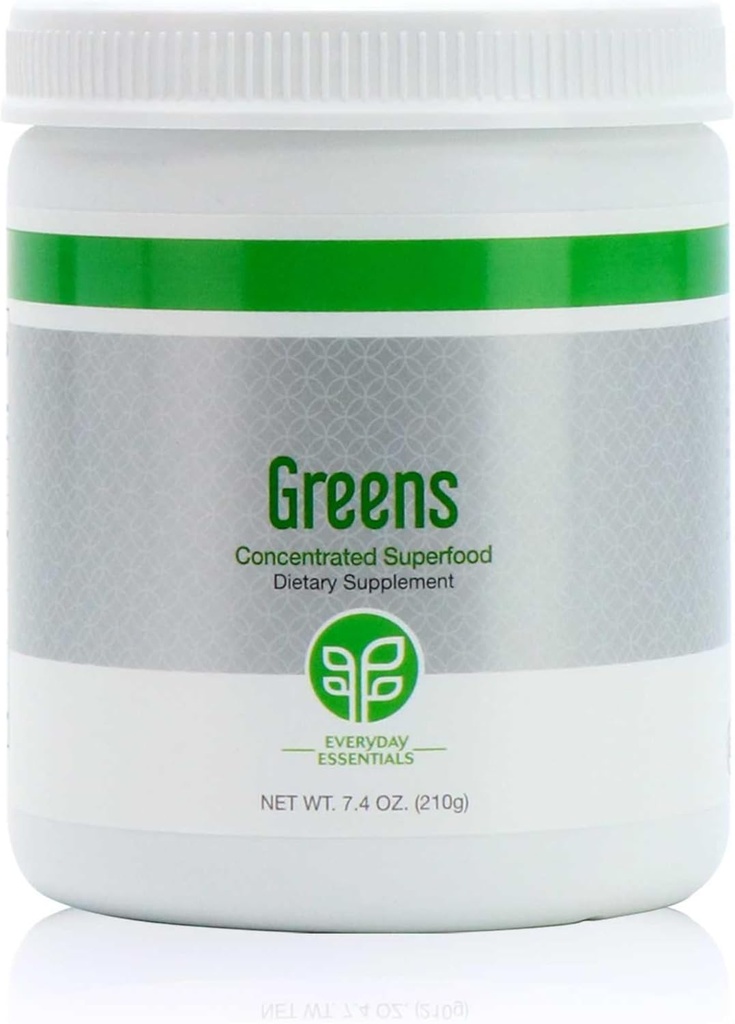 Pure Greens 210g - Greens Powder met Superfoods, Antioxidanten en Phytonutrients met Four Proprietary Blends. Gemakkelijk mengen met water of sap. Vegan-Friendly, natuurlijk gezoet met Stevia.
