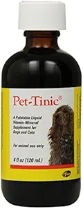 Pfizer Animal Pet-Tinic Vitamine-Mineral Supplement voor honden en katten, 4-Ounce door Pfizer Animal
