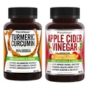 FarmHaven Kurkuma Curcumin met BioPerine en Apple Cider Vinegar met Gember
