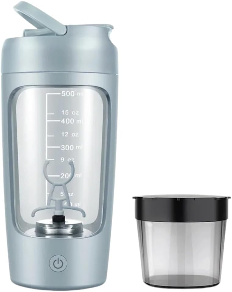 Elektrische Portable Protein Shaker Bottle for Smooth Blends  (Baby Blue)