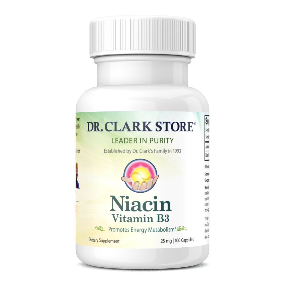 Dr. Clark Niacin (Vitamine B3) Supplement 