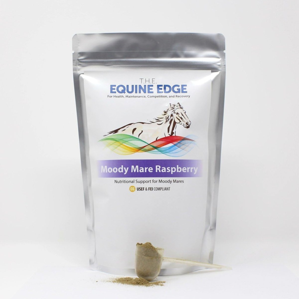 Moody Mare Raspberry - Pure Biologische Raspberry Leaf voor Calming, 30 porties
