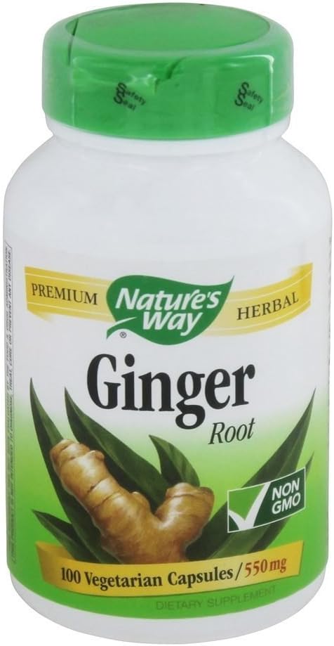 Nature's Way Ginger Root,Vegetarische Capsules