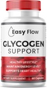 (1 Pack) Easy Flow Glycogen, EasyFlow Glycogen Support Capsules, Glyco Optimizer Formula, Natural Blood Vessel Cleaner, Premium Easy Flow Glycogen Support (60 capsules)