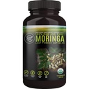 100% rauwe en pure moringa bladpoedercapsules. Organic Certified Moringa Leaf. Natuurlijke Superfood met essentiële aminozuren, antioxidanten en Omega 3, 500mg, 120 Capsules.