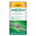 Country Life Bone Solid - Bone Health Supplement with Microcrystalline Hydroxyapatite (MCHA), Calcium, Magnesium, Zinc, Vitamins K2 & D3 for Enhanced Bone Strength & Metabolism - 180 Capsules